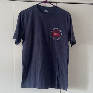 Mens Navy IZOD T-Shirt Size Small